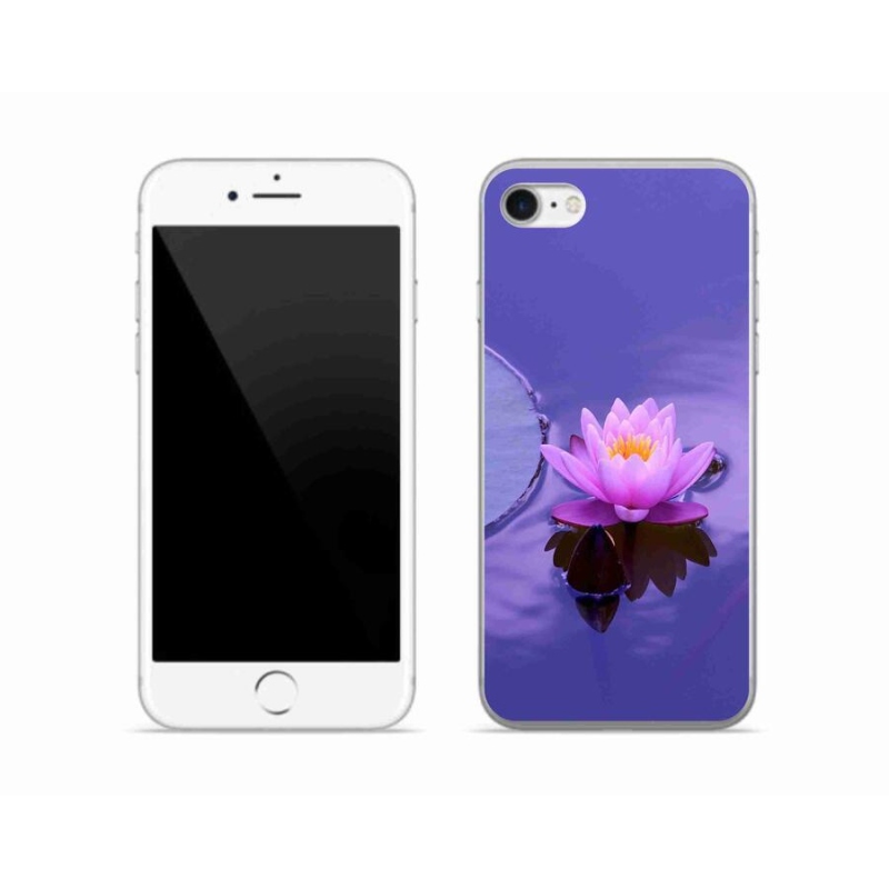 Gél tok mmCase iPhone SE-hez (2022) - virág a vízen