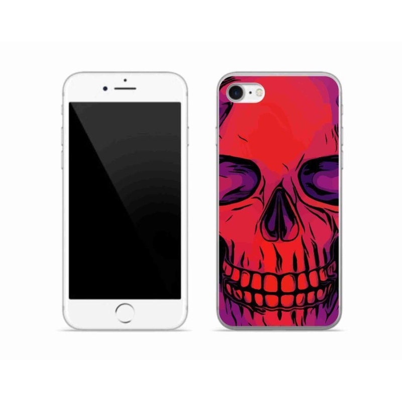 Gél tok mmCase iPhone SE-hez (2022) - koponya