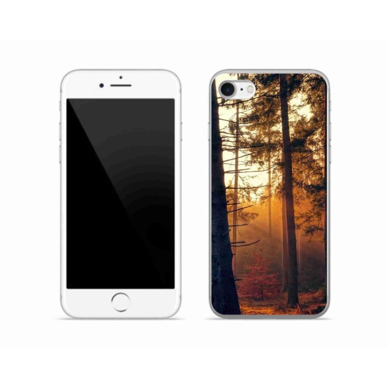 Gél tok mmCase iPhone SE (2022) - erdei színben