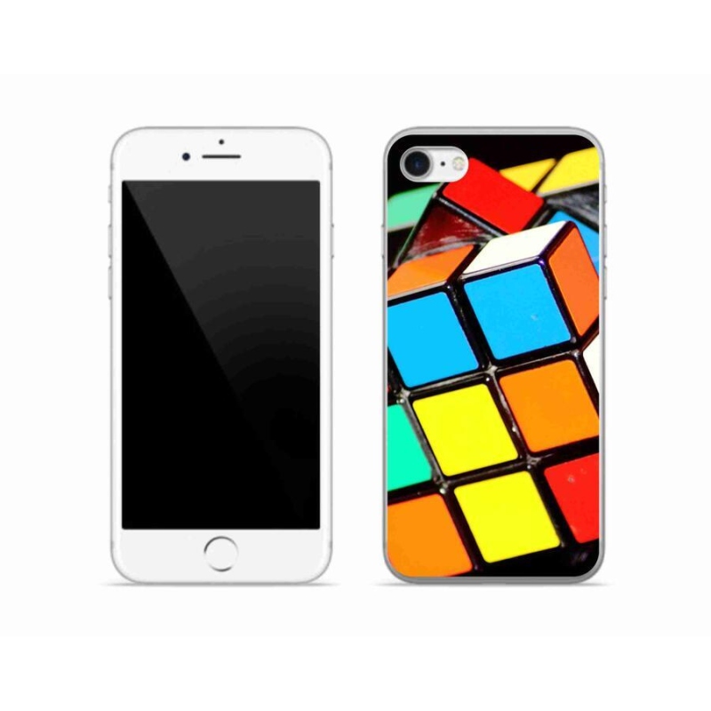 Gél tok mmCase iPhone SE-hez (2022) - Rubik-kocka