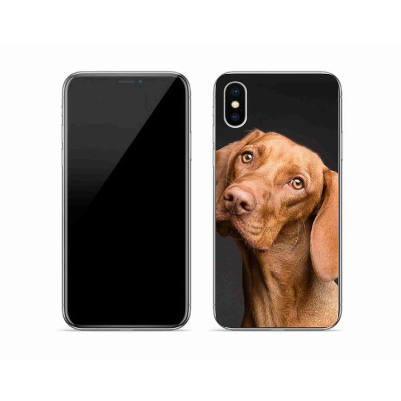 Gél tok mmCase iPhone X készülékre - Magyar mutatós