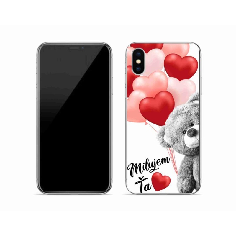 Gél tok mmCase iPhone X készülékhez - Szeretlek