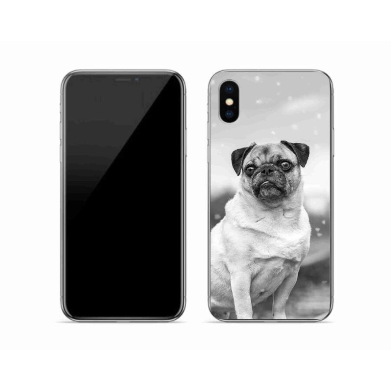 Gél tok mmCase iPhone X készülékhez - mopsz