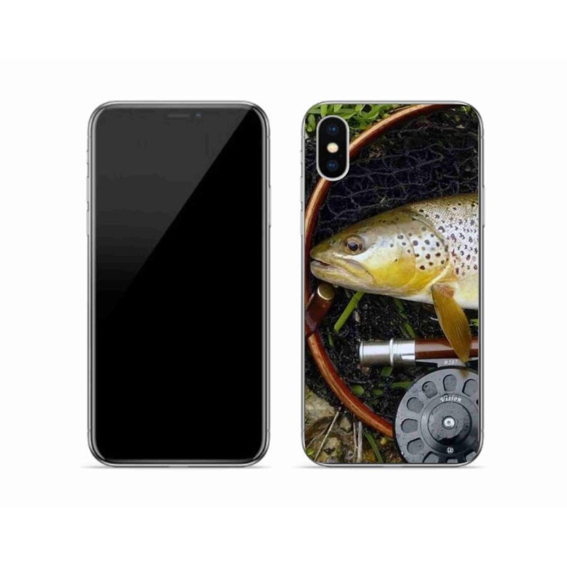 Gél tok mmCase iPhone X készülékhez - trout 2