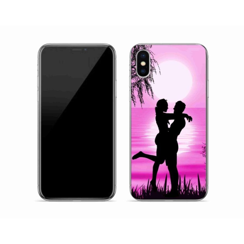 Gél tok mmCase iPhone X készülékhez - naplemente