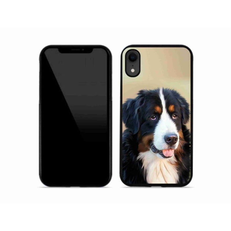 Gél tok mmCase iPhone XR készülékhez - Berni hegyi kutya