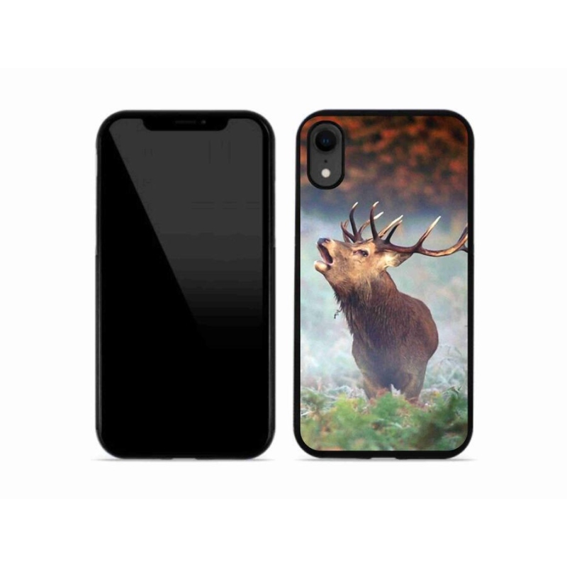 Gél tok mmCase iPhone XR készülékhez - szarvas 2