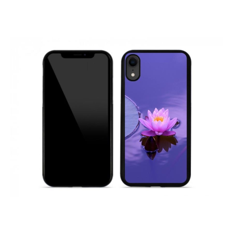 Gél tok mmCase iPhone XR készülékhez - virág a vízen