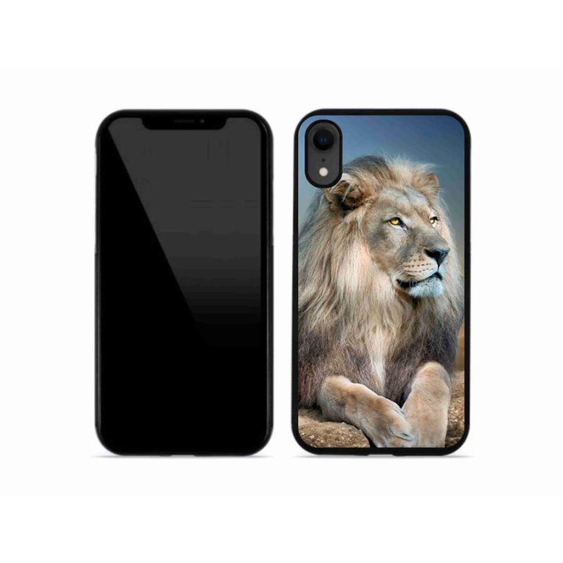 Gél tok mmCase iPhone XR készülékhez - Lion 1