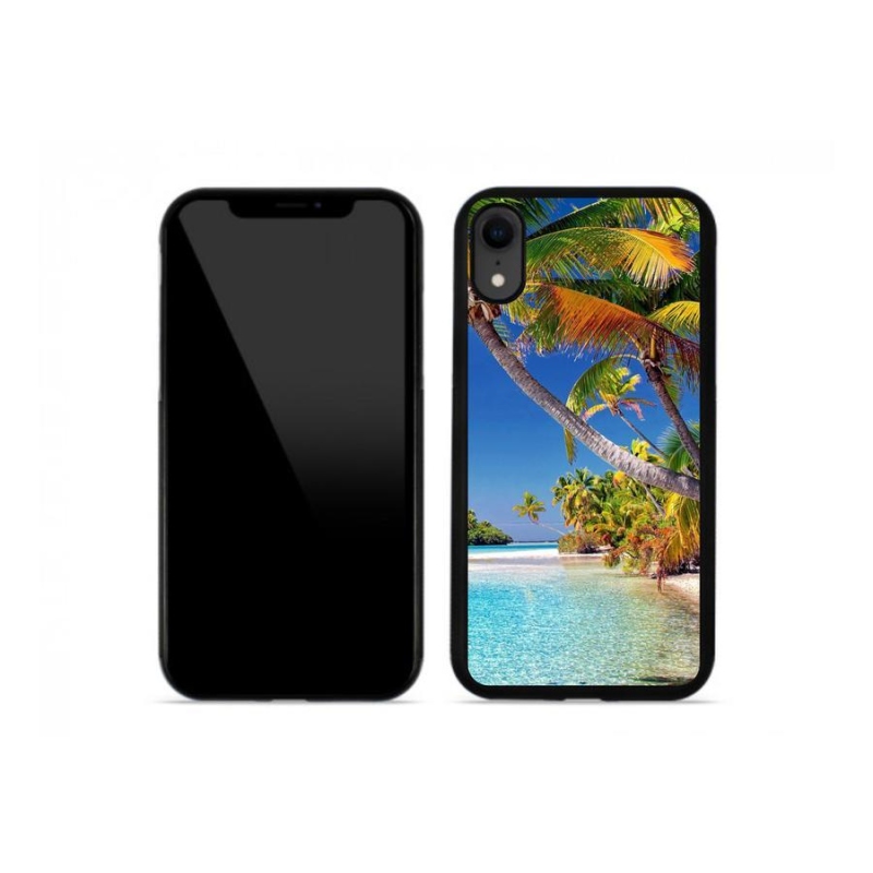 Gél tok mmCase iPhone XR készülékhez - tengerpart