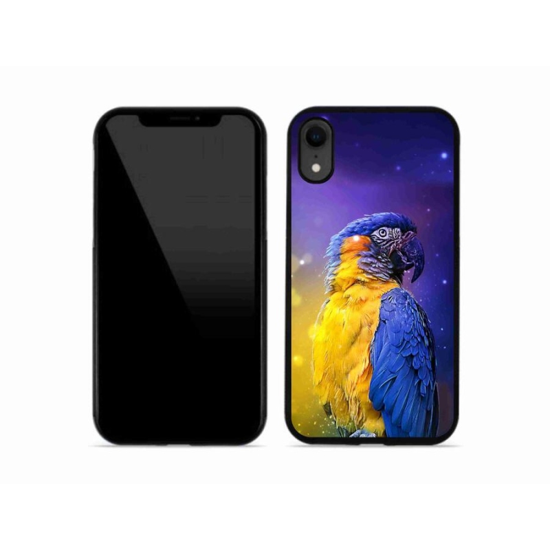 Gél tok mmCase iPhone XR készülékhez - papagáj ara 1