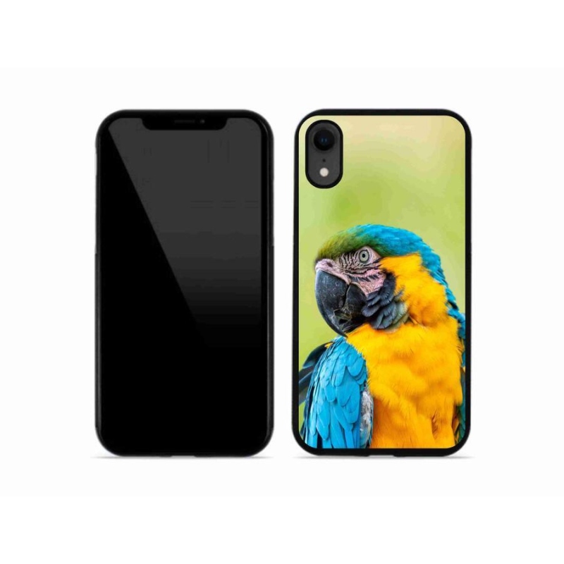 Gél tok mmCase iPhone XR készülékhez - papagáj ara 2