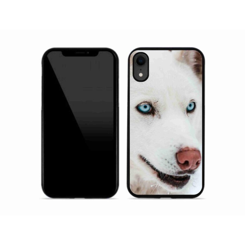 Gél tok mmCase iPhone XR készülékhez - kutyaszemmel nézet