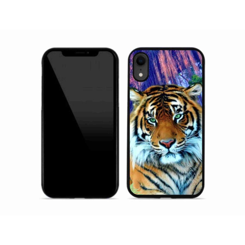 Gél tok mmCase iPhone XR készülékhez - tigris