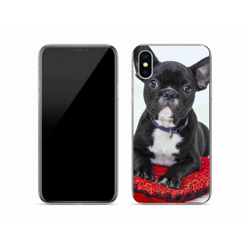Gél tok mmCase iPhone XS készülékhez - bulldog