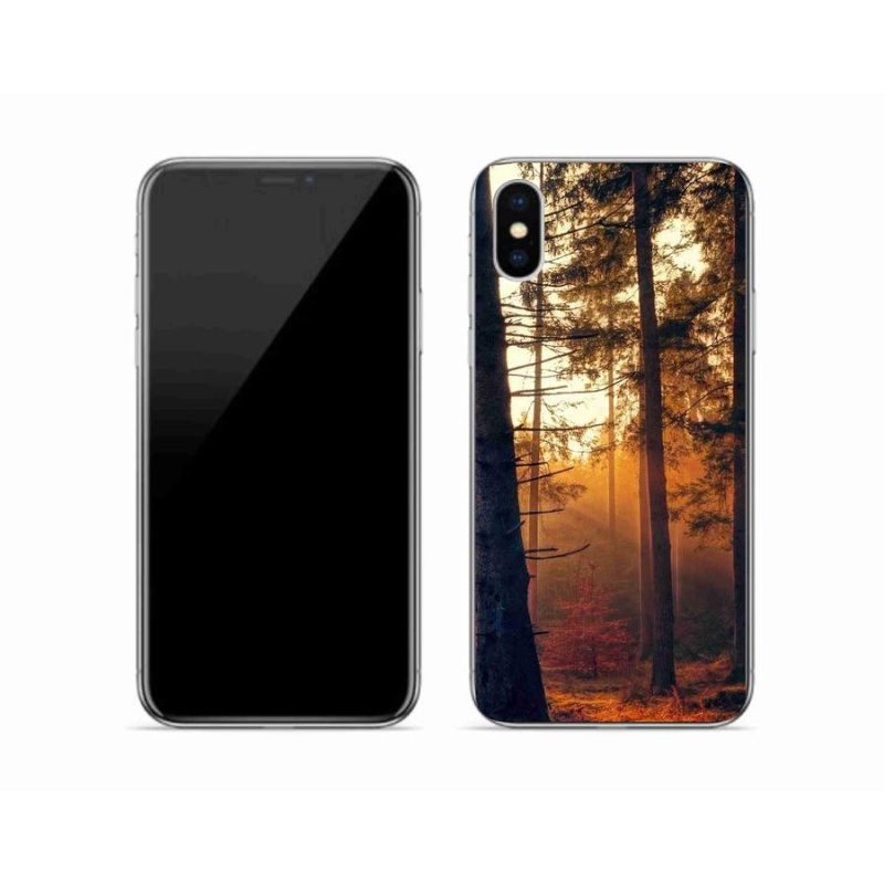 Gél tok mmCase iPhone XS készülékhez - erdő