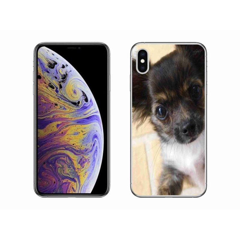 Gél tok mmCase iPhone XS Max készülékhez - chihuahua 2