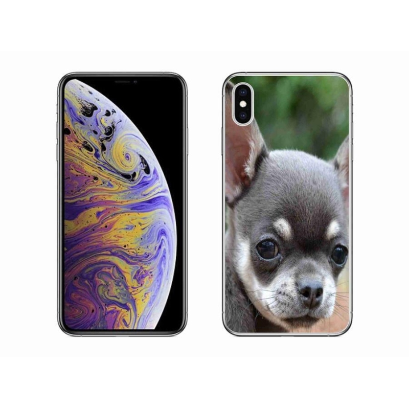 Gél tok mmCase iPhone XS Max készülékhez - chihuahua