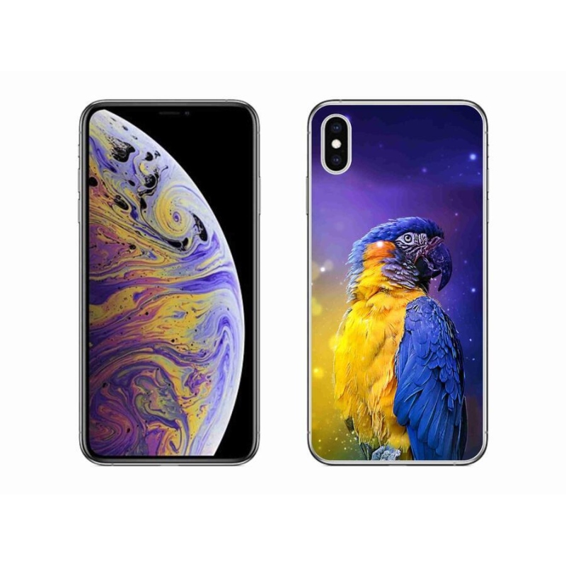 Gél tok mmCase iPhone XS Max készülékhez - papagáj ara 1