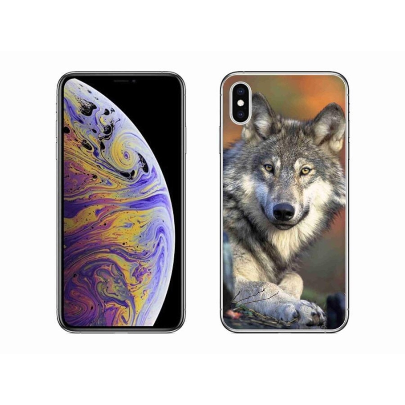 Gél tok mmCase iPhone XS Max készülékhez - farkas