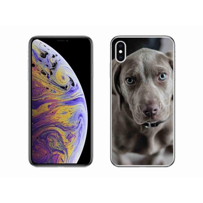 Gél tok mmCase iPhone XS Max készülékhez - výmarský ohař
