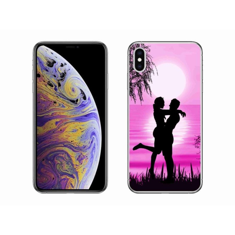 Gél tok mmCase iPhone XS Max készülékhez - naplemente