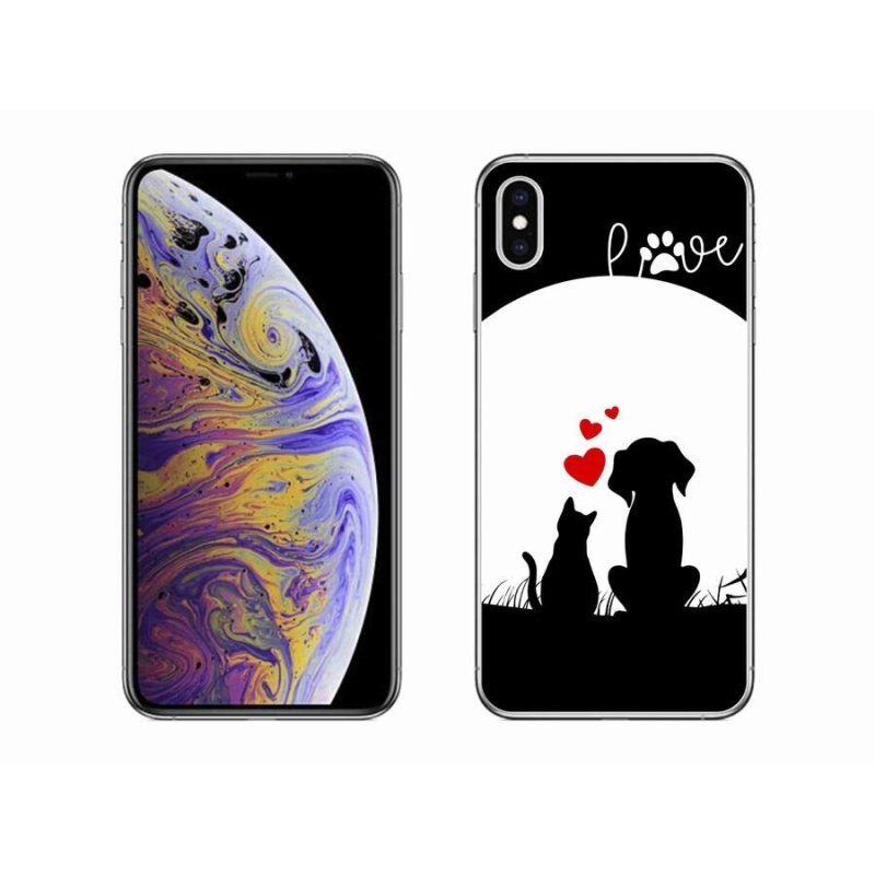 Gél tok mmCase iPhone XS Max készülékhez - állatszerelem