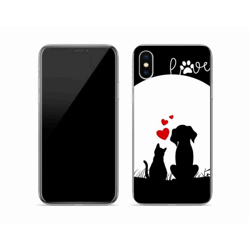 Gél tok mmCase iPhone XS készülékhez - állatszerelem