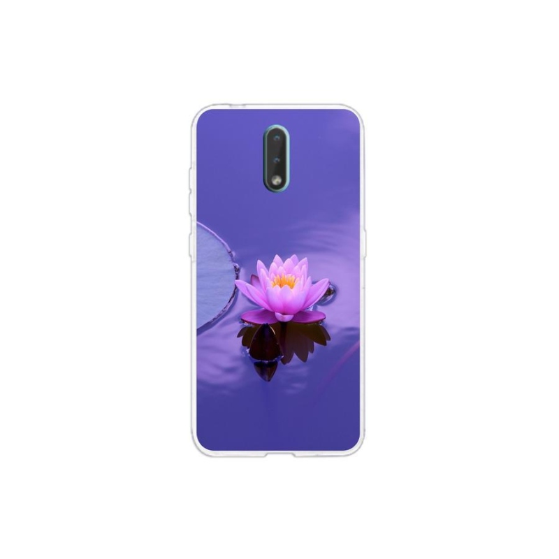 Gél tok mmCase mobiltelefonhoz Nokia 2.3 - virág a felületen