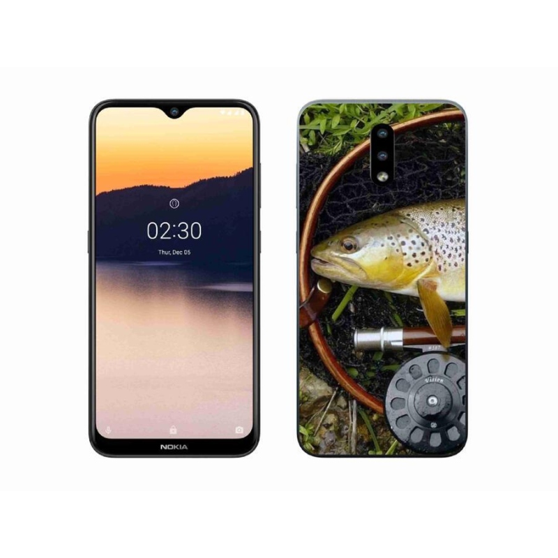 Gél tok mmCase mobilhoz Nokia 2.3 - pisztráng 2