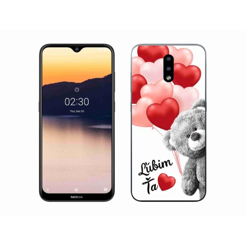 Gél tok mmCase mobiltelefonhoz Nokia 2.3 - I love you en