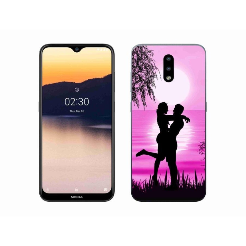 Gél tok mmCase a Nokia 2.3 készülékhez - naplemente