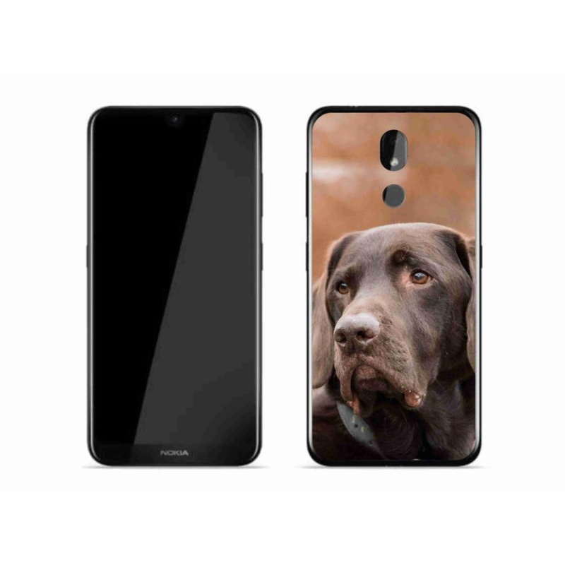 Gél tok mmCase a Nokia 3.2 készülékhez - barna labrador