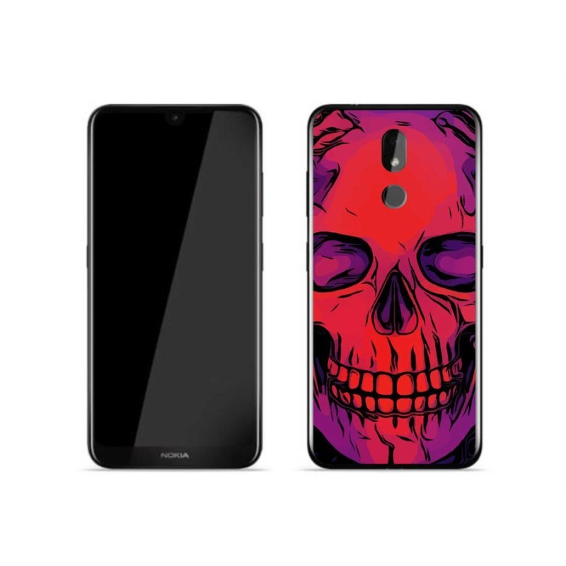 Gél tok mmCase a Nokia 3.2 készülékhez - koponya