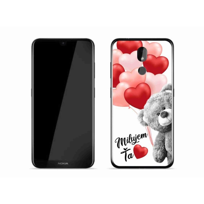 Gél tok mmCase mobiltelefonhoz Nokia 3.2 - I love you en