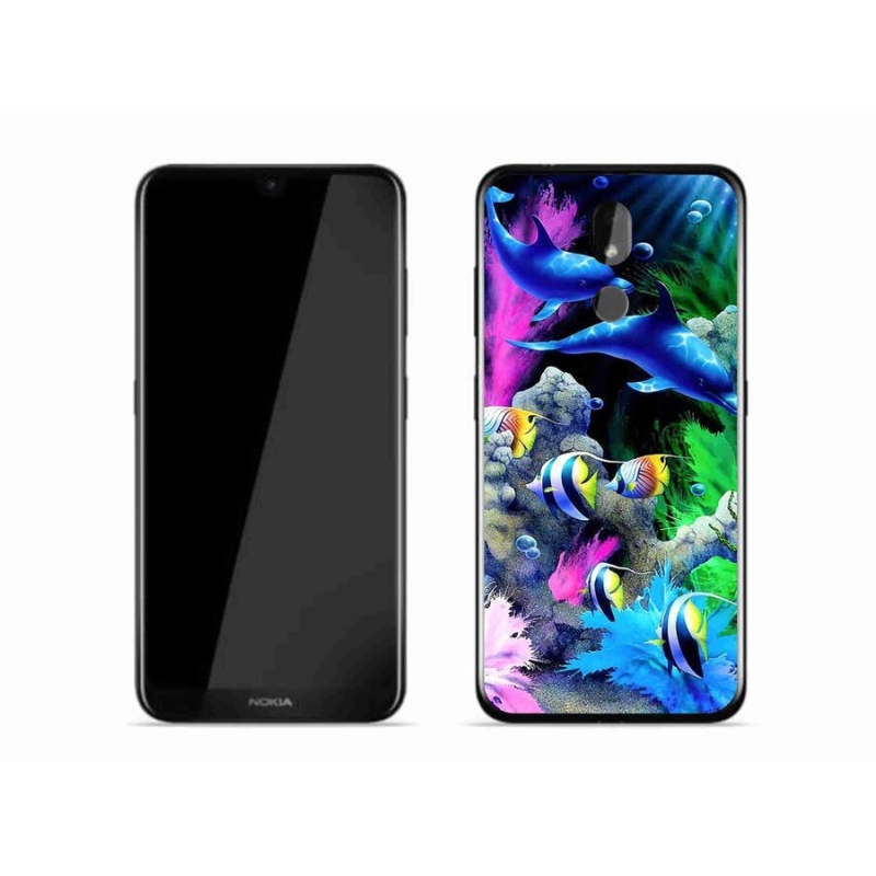 Gél tok mmCase mobiltelefonhoz Nokia 3.2 - tengeri világ