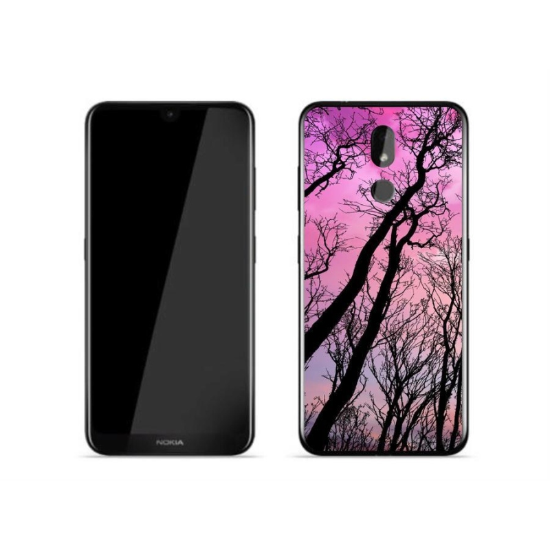 Gél tok mmCase mobiltelefonhoz Nokia 3.2 - kidőlt fák