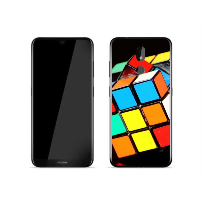 Gél tok mmCase mobiltelefonhoz Nokia 3.2 - Rubik kocka