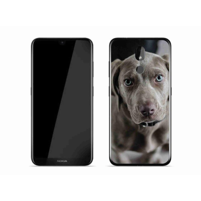 Gélhüvely mmCase a Nokia 3.2 mobiltelefonhoz - výmarský ohař