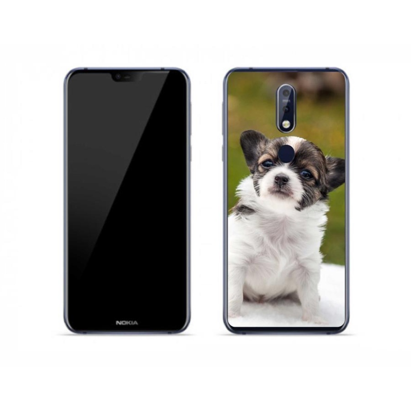 Gél tok mmCase mobiltelefonhoz Nokia 7.1 - chihuahua 4