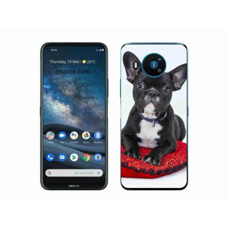 Gél tok mmCase a Nokia 8.3 5G készülékhez - bulldog