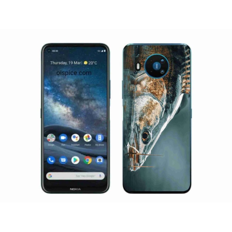Gél tok mmCase a Nokia 8.3 5G készülékhez - ananász
