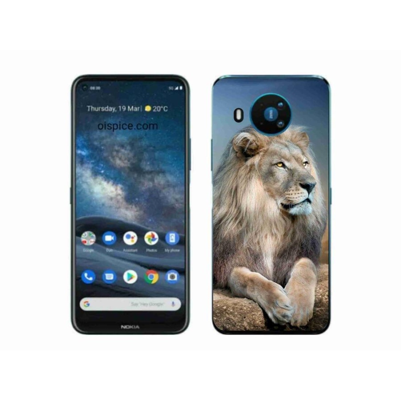 Gél tok mmCase a Nokia 8.3 5G készülékhez - Lion 1