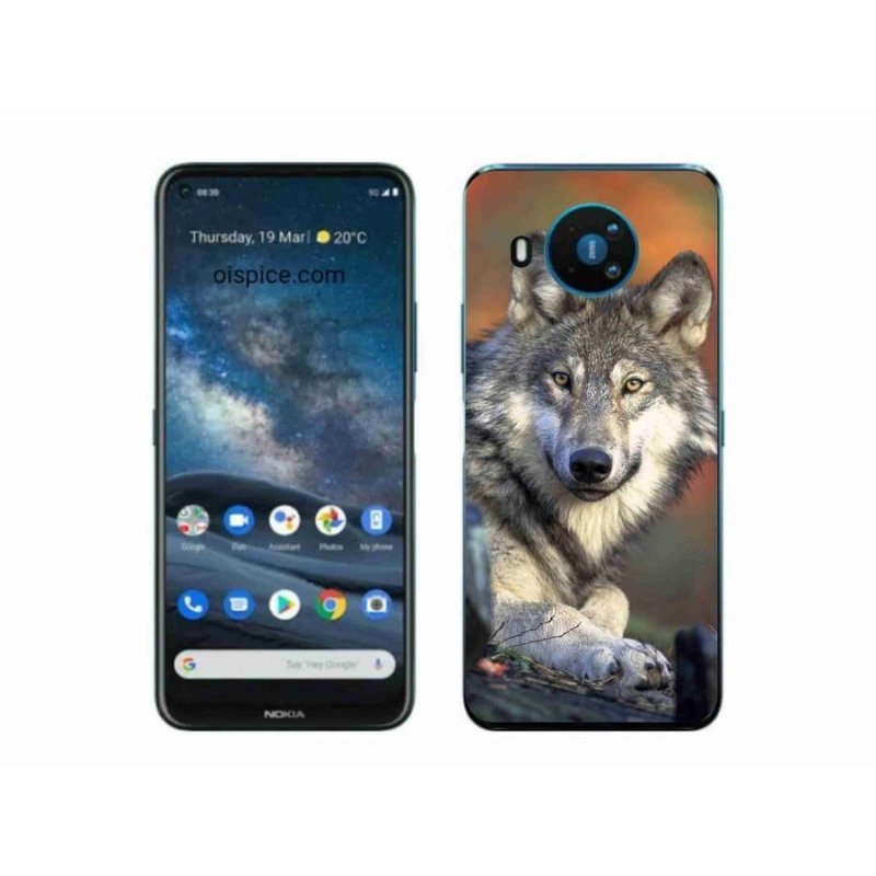 Gél tok mmCase a Nokia 8.3 5G készülékhez - farkas