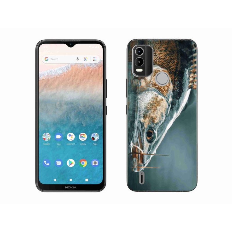 Gél tok mmCase mobiltelefonhoz Nokia C21 Plus - ananász