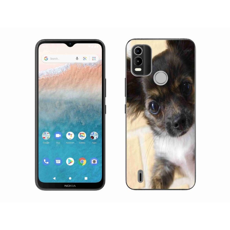 Gél tok mmCase mobiltelefonhoz Nokia C21 Plus - chihuahua 2