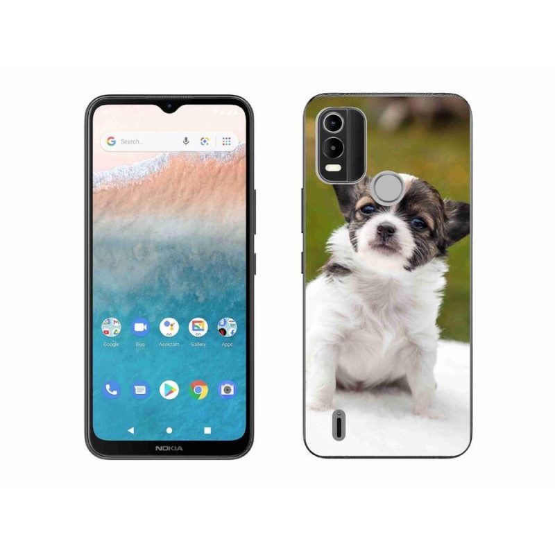 Gél tok mmCase mobiltelefonhoz Nokia C21 Plus - chihuahua 4