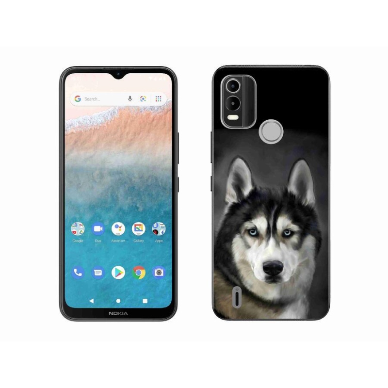 Gél tok mmCase mobiltelefonhoz Nokia C21 Plus - husky