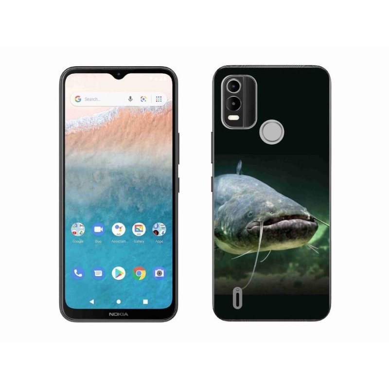 Gél tok mmCase mobiltelefonhoz Nokia C21 Plus - harcsa