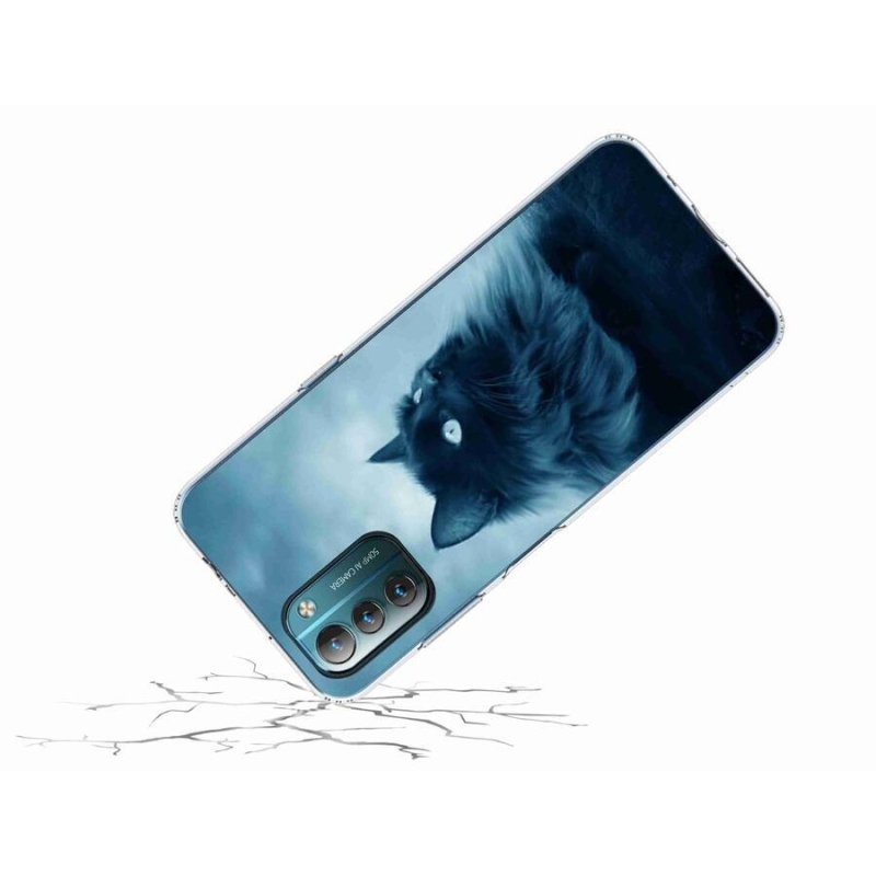 Gél tok mmCase a Nokia G11/G21 készülékhez - fekete cat 1